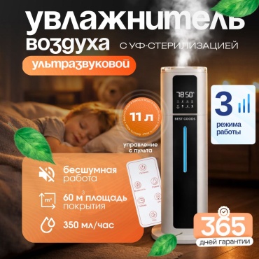 Увлажнитель воздуха BEST GOODS SF-D2102 белый