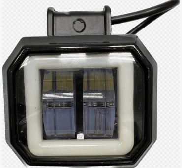 Светодиодная фара 1683 2led-20w 20 Вт квадратная