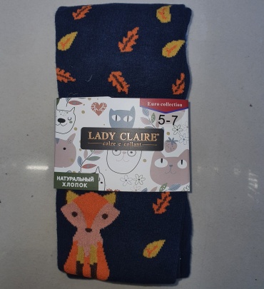 Колготки матовые LADY CLAIRE синий