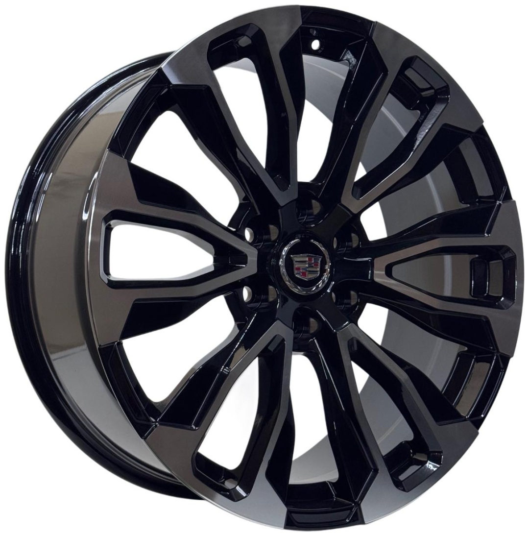 Wheels 1718DD 9x22/6x139.7 D78.1 ET24 4 диска черный, хром