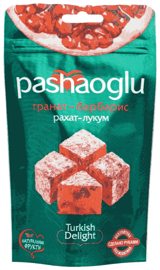 Pashaoglu рахат-лукум гранат-барбарис 150 г