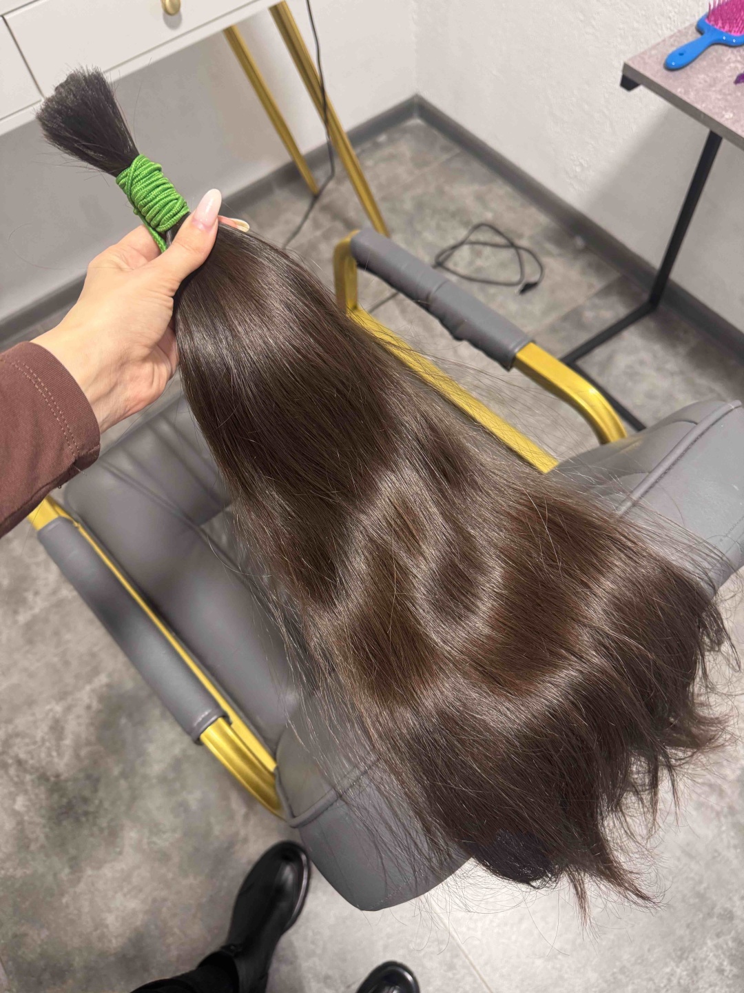 Lux Hair волос для наращивания срез волос темный шоколад женский