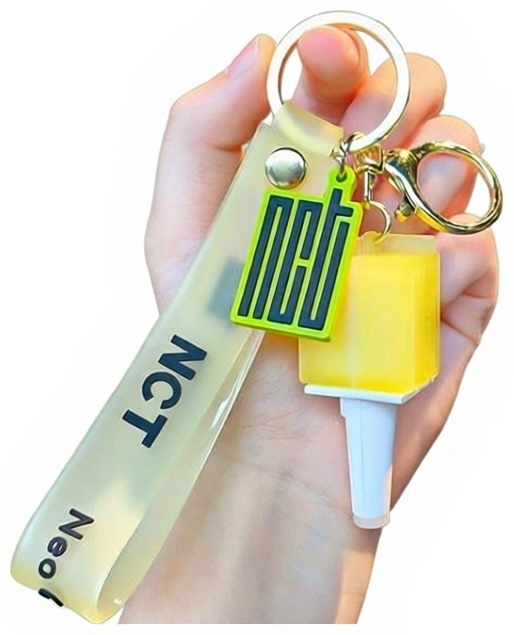 Брелок лайтстик NCT 4.7 х 4.7 х 11.2 см резина 1 шт