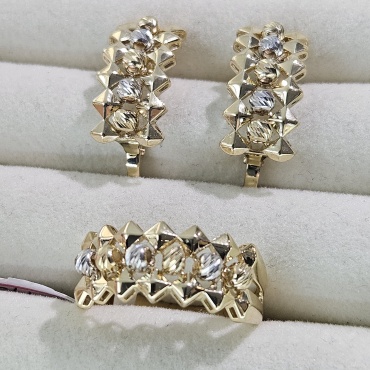 Gaukhar Jewelry GJ1153-S вес 6.59 г золото, без вставок
