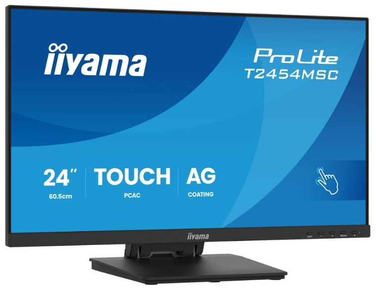 Монитор 24" Iiyama T2454MSC-B3AG черный
