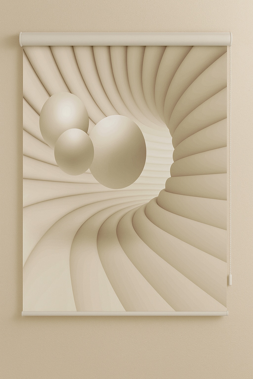 Roll Print Роллшторы с фотопечатью белый 165x185 см