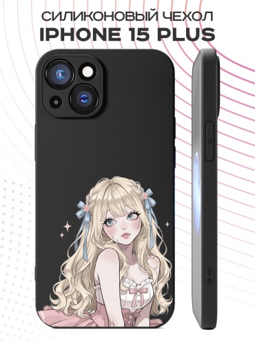 Чехол для Apple iPhone 15 Plus рисунок