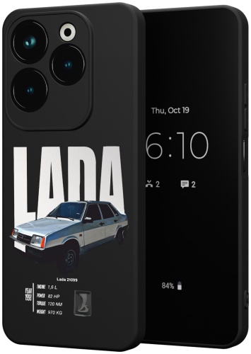 Чехол для Infinix HOT 40, HOT 40 Pro рисунок