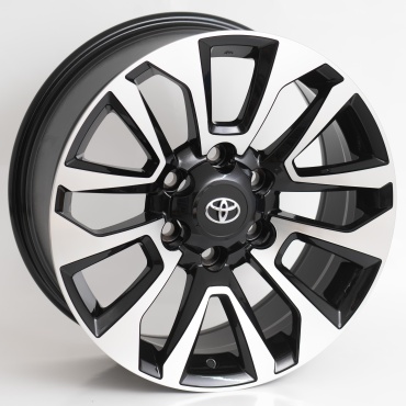 Fonyee H887D 8x18/6x139.7 D106.1 ET25 4 диска черный матовый