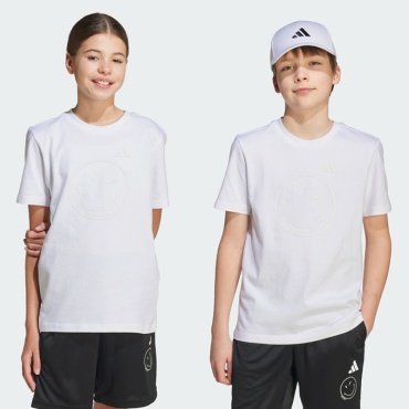 Футболка adidas Smileyworld Graphics Kids белый