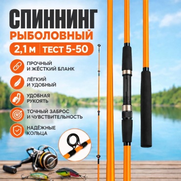 Рыбалка с Михалычем SP-2.10 спиннинговое 2.1 м