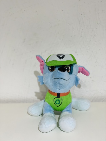 Мягкая игрушка BABY TOY Рокки Щенячий патруль , 19 см