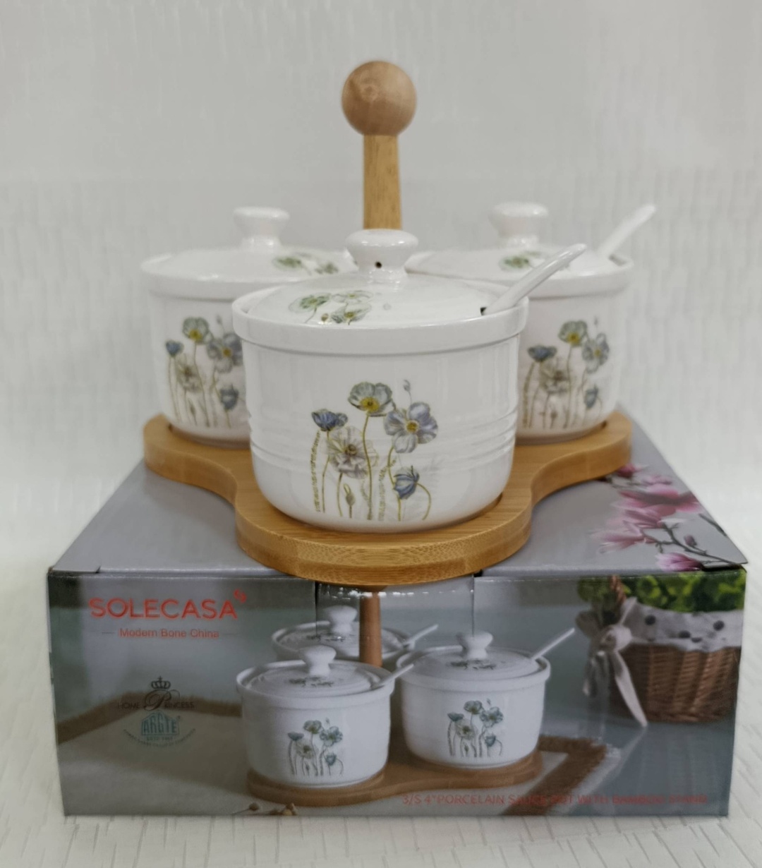 Solecasa сахарница 3449 1 шт, фарфор