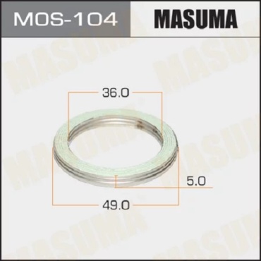 MASUMA кольцо глушителя MOS-104