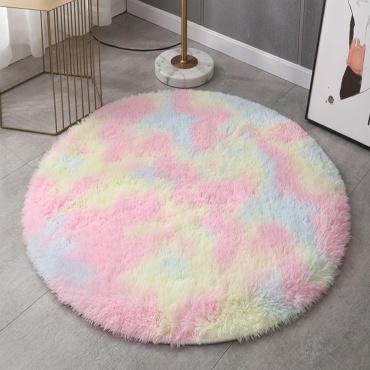 Ковер Home Comfort 120x120 см, длинный ворс, Китай