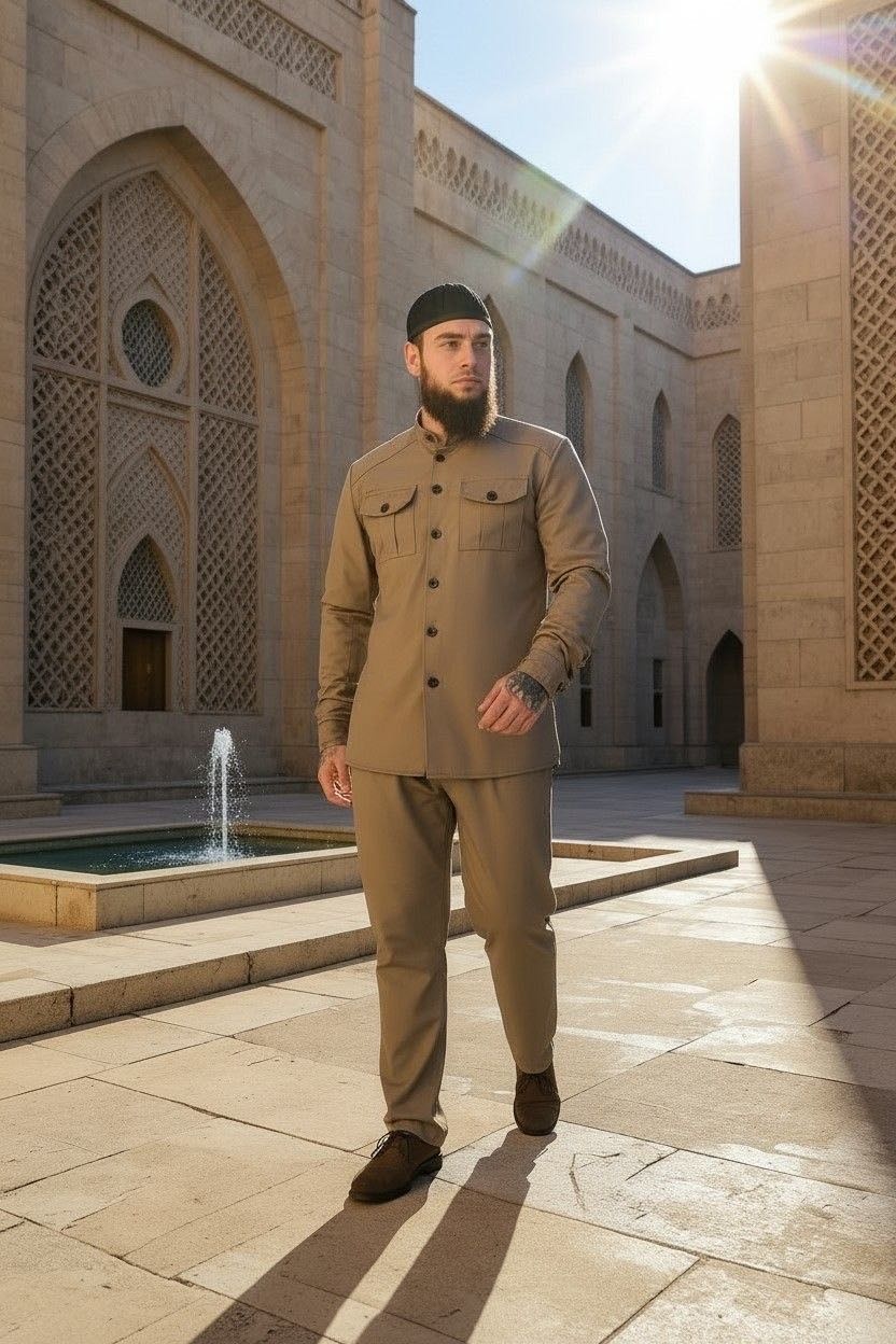 Национальный костюм Habib collection бежевый