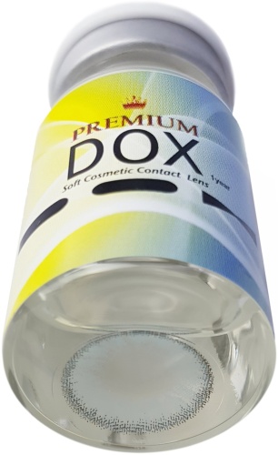 Контактные линзы DOX EDG Blue (голубой) -4.50 кривизна 8.6 на год 2 шт