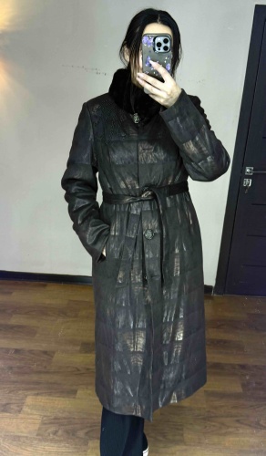Дубленка ELiS LEATHER коричневый