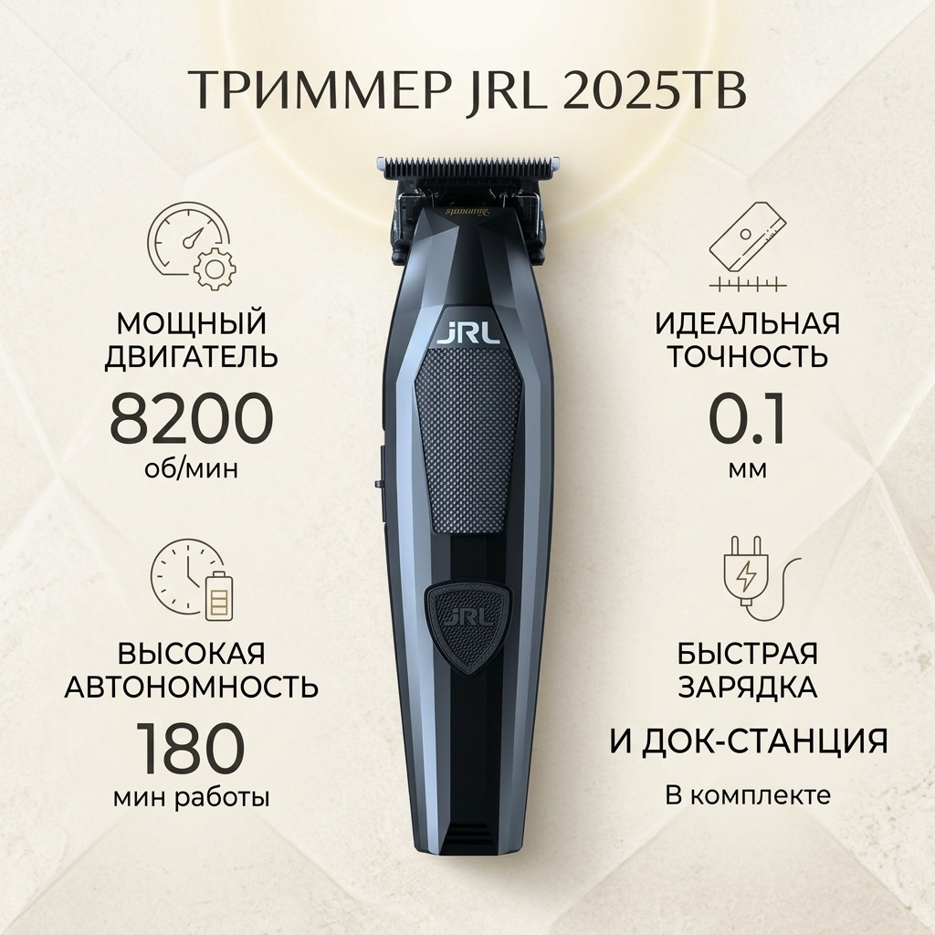 JRL триммер 2025TB черный