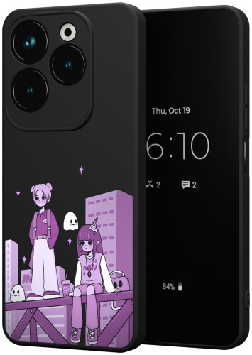 Чехол для Infinix HOT 40, HOT 40 Pro рисунок