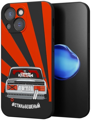 Чехол Mcover для Apple iPhone 14 рисунок