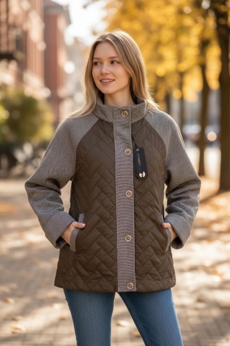 Ветровка FASHION серый, бронзовый
