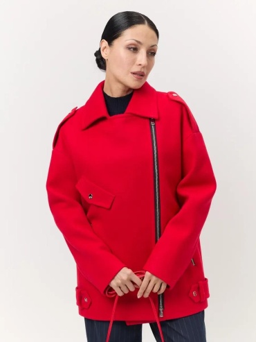 Пальто FANCY CODE красный