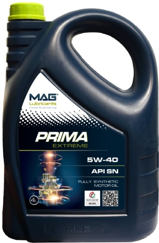 Синтетическое MAG Prima Extreme 5W-40 5 л