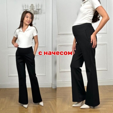 Утепленные брюки Sweetmama.kz черный