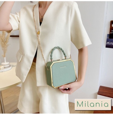 Мини-сумка Milania искусственная кожа фисташковый
