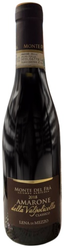 Вино Monte del Fra Amarone Della Valpolicella Classico DOCG сухое красное 15% 0.375 л
