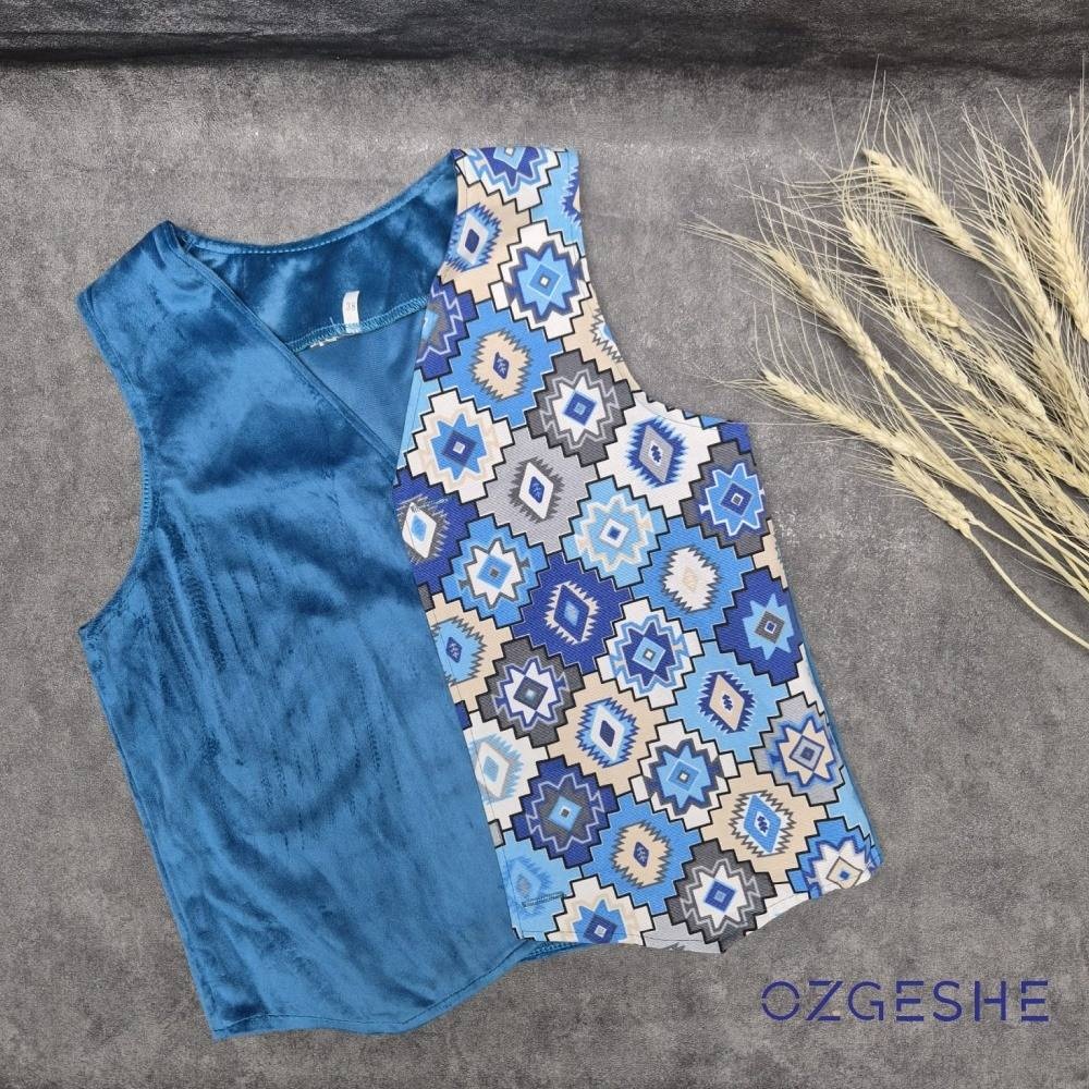 Национальный костюм OZGESHE бирюзовый