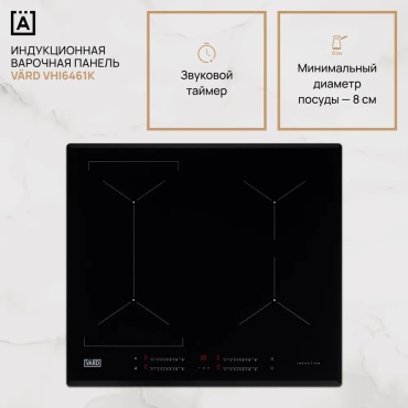 VARD VHI6461K черно-серебристый