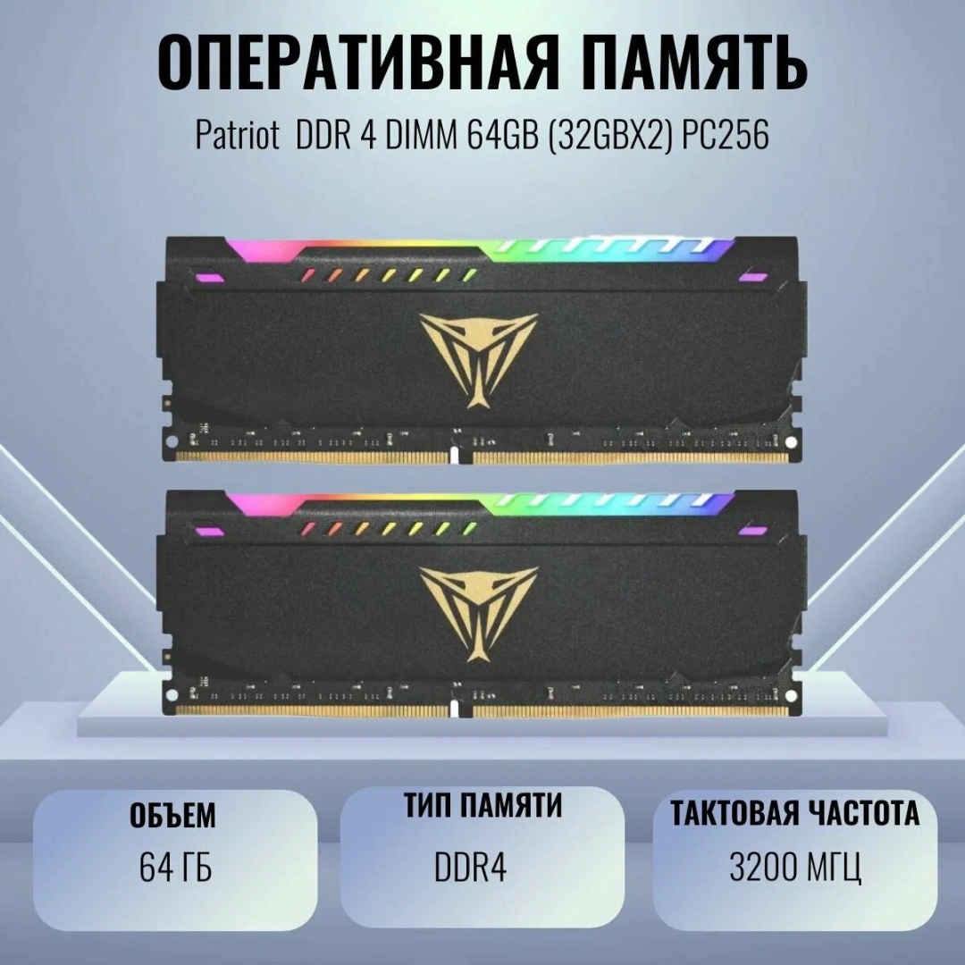 Оперативная память Patriot Pvsr464g320c8k 64 Гб