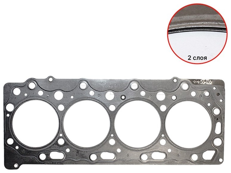 Mitsubishi прокладка головки блока цилиндров 1005D180