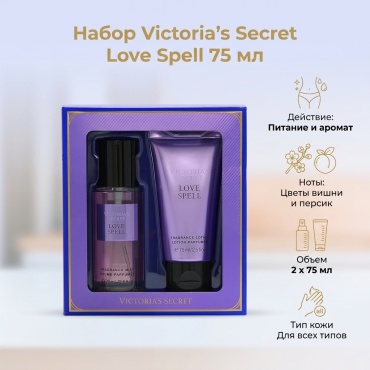 Victoria’s Secret 75 спрей для тела 1 пара