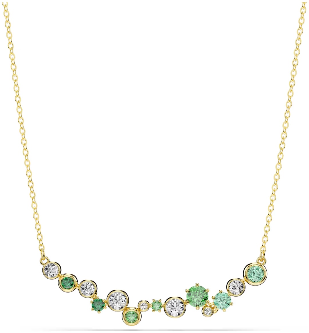 Swarovski длина 48 см бижутерный сплав, кристаллы Swarovski, цирконий