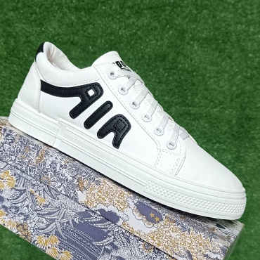 Кроссовки AIR белый, черный