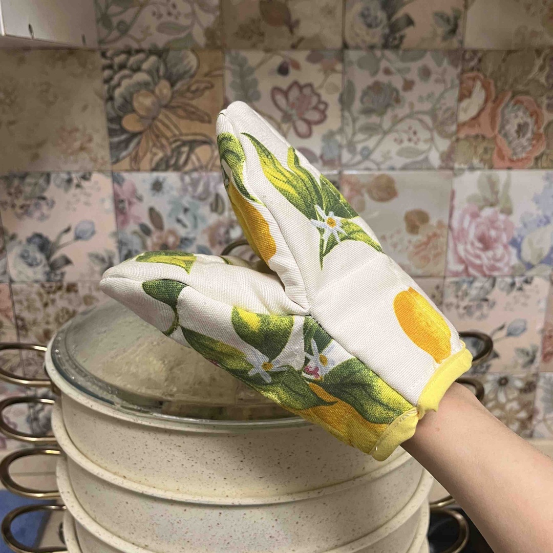 Прихватка 123456 1 шт, хлопок, дак