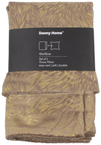 Наволочка Danny Home PL28-04P 45x45 полиэстер, 2 шт