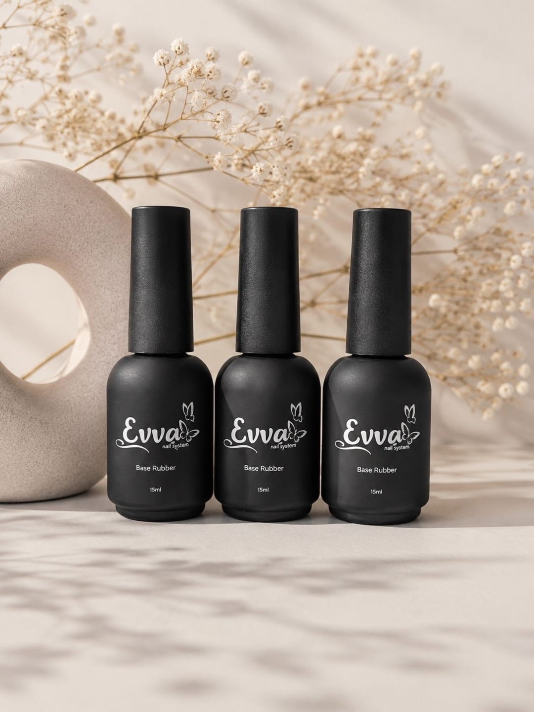 Evva емкость для геля 15 мл 3 шт
