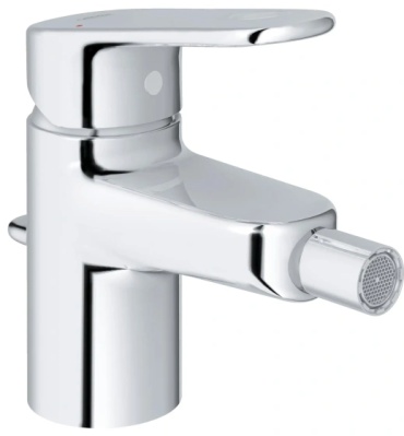 Смеситель Grohe Europlus 33241 хром с донным клапаном, латунь, цвет серебристый