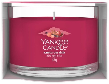 Ароматическая свеча Yankee Candle 2653168E 5 см, 1 шт розовый