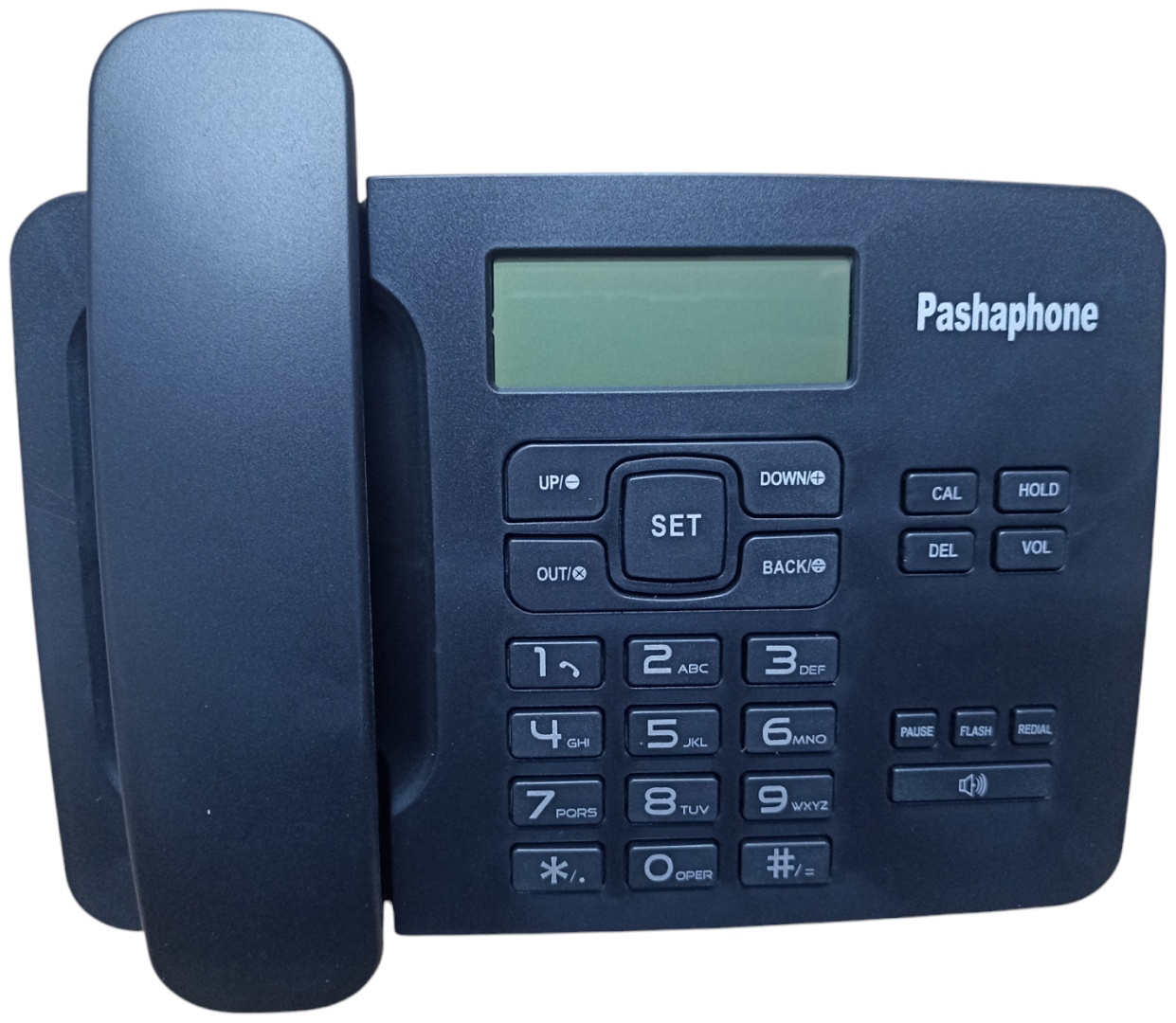 Проводной телефон Pashaphone KX-T7001CID черный