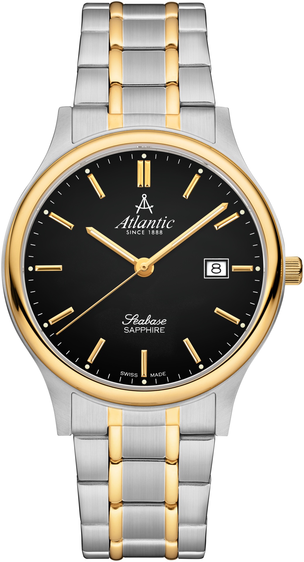 Кварцевые Atlantic 60348.43.61 нержавеющая сталь
