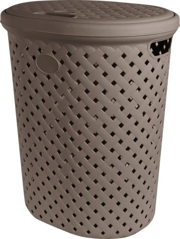 Plast Team корзина для белья 41.5x33x51 см, пластик