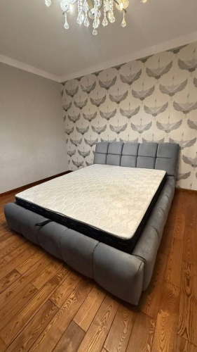 Кровать 30426958_387334306 двуспальная, 180x200 см (без матраса, подъёмный механизм) мультиколор