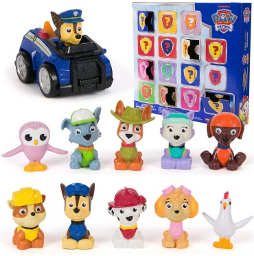 PAW Patrol Адвент календарь Щенячий патруль 3.5 см 11 шт