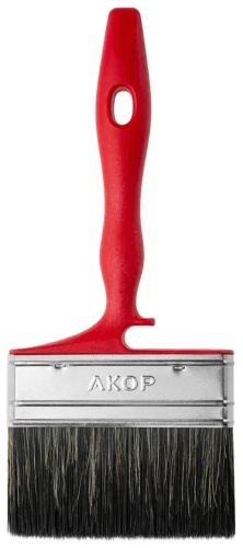 Кисть плоская (КП) АКОР 100 мм, 1 шт. арт.173 17 100