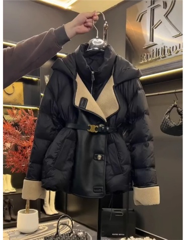 Зимняя куртка FASHION черный, коричневый